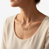 Coffret Cadeau Couple Ourson Collier Double Cœur - cadeau couple mannequin