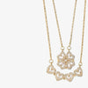 Coffret Cadeau Couple Trèfle à 4 Cœurs - collier femme