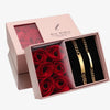 Coffret Gourmette Couple Personnalisé - coffrer complet