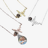 Collier Personnalisé Photo Projection - trois collier personnalise