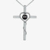 Collier Personnalisé Photo Projection Croix - collier personnalisé