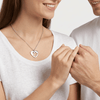Collier Pour Couple Puzzel - Mannequin couple collier couple