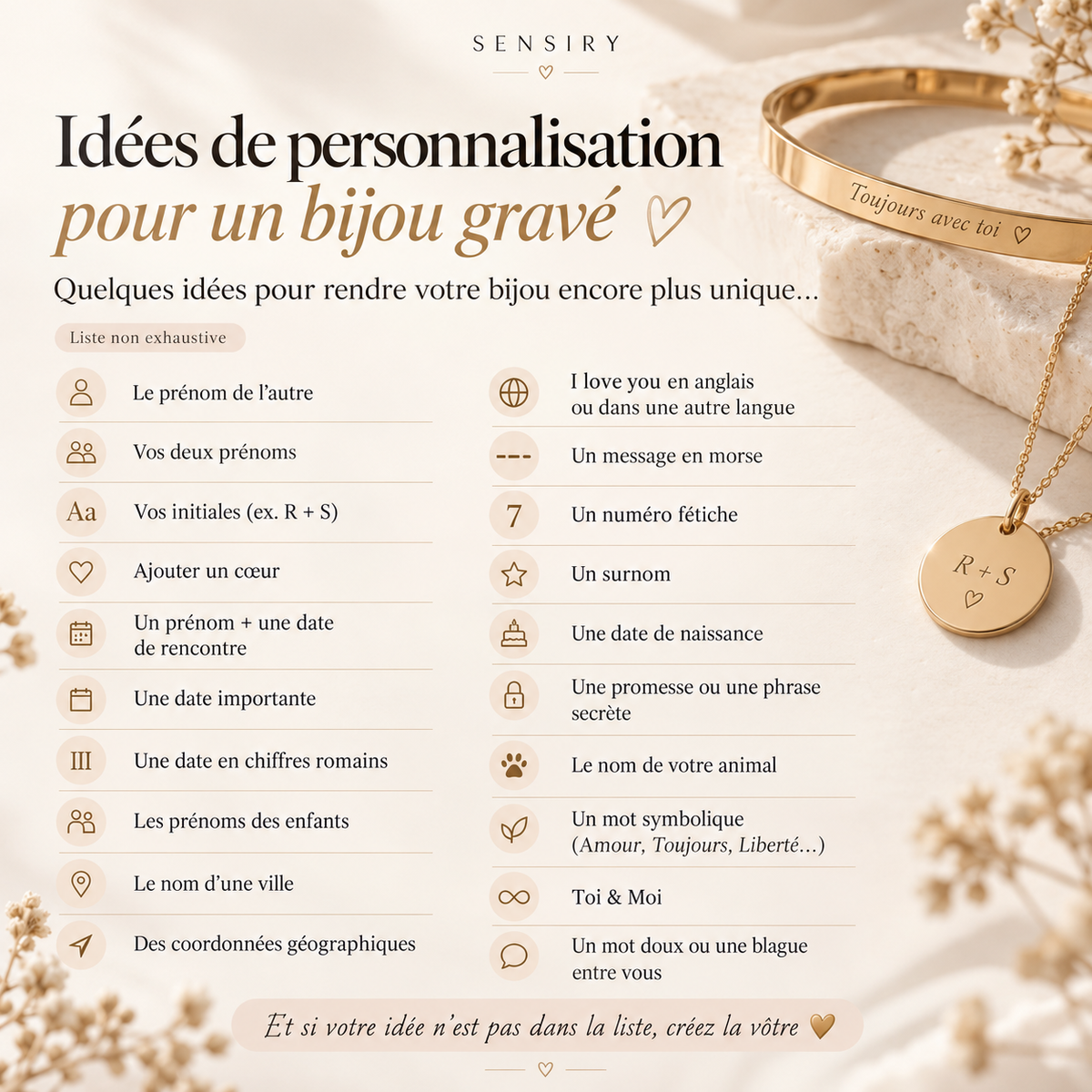 Collier Homme Personnalisé