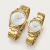 Montre Couple Doré - Bijoux couple cadeau