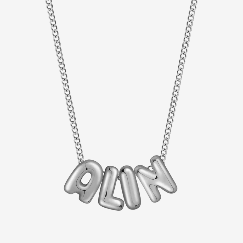 bijou lettre personnalisé - collier femme