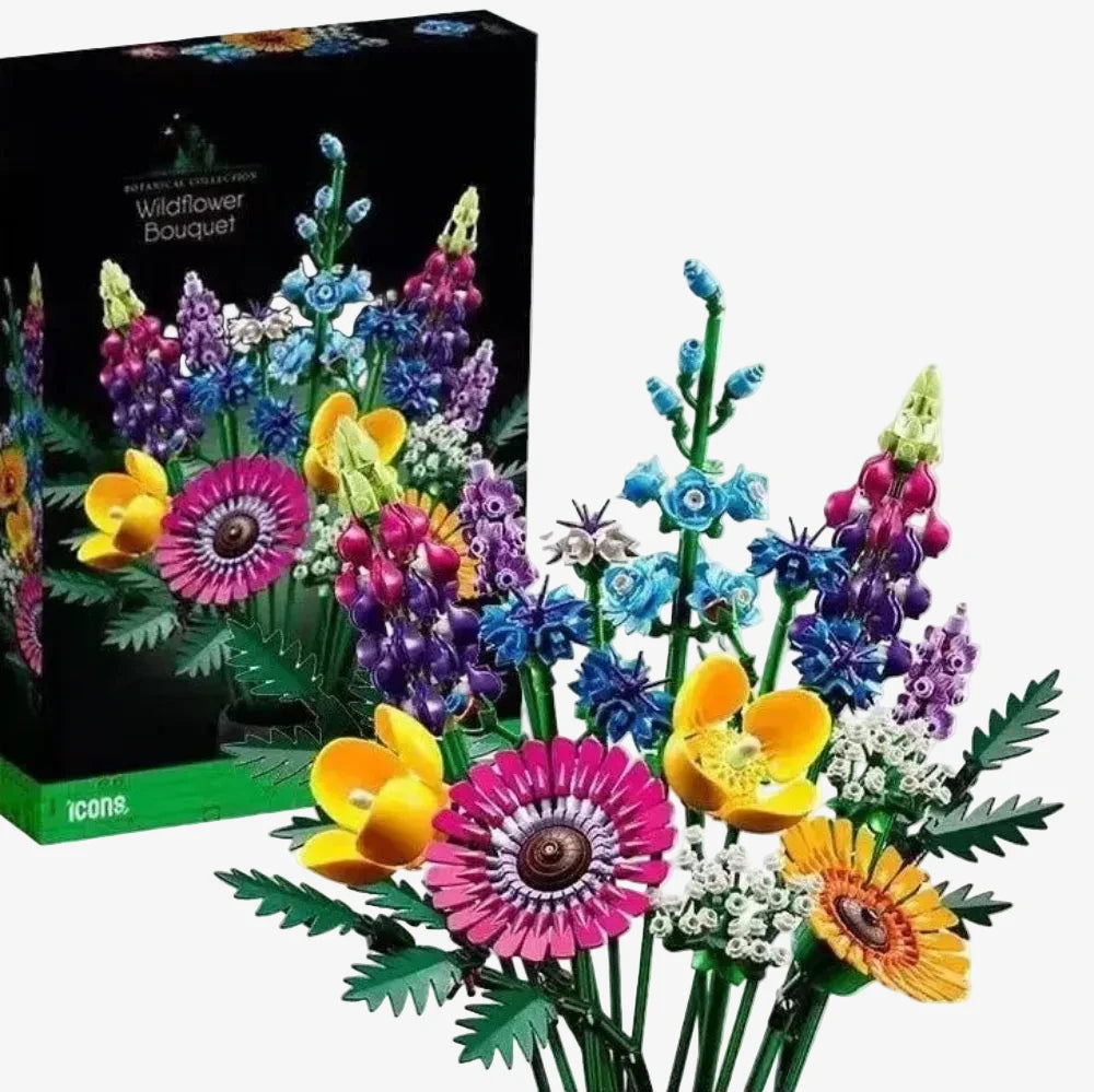 bouquet de fleurs à construire Fleurs sauvage