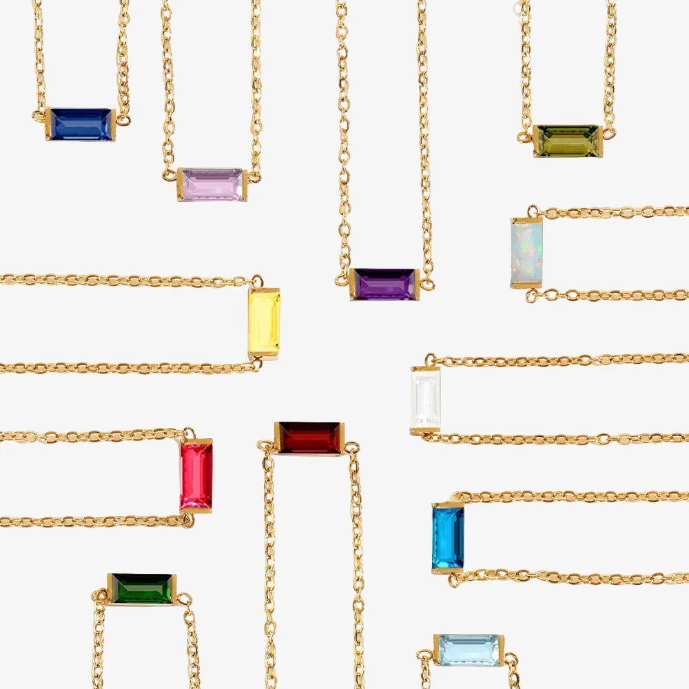 Présentation de chaque pierre des bracelets pierre de naissance minimaliste 