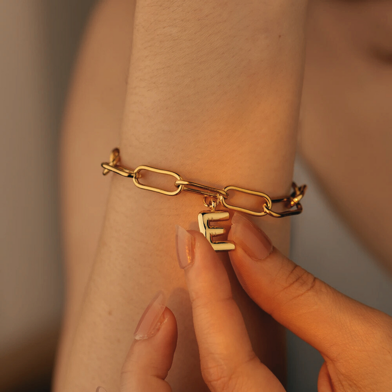 Bracelet lettre
