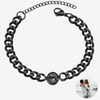 bracelet photo projection homme - Bracelet personnalisé homme