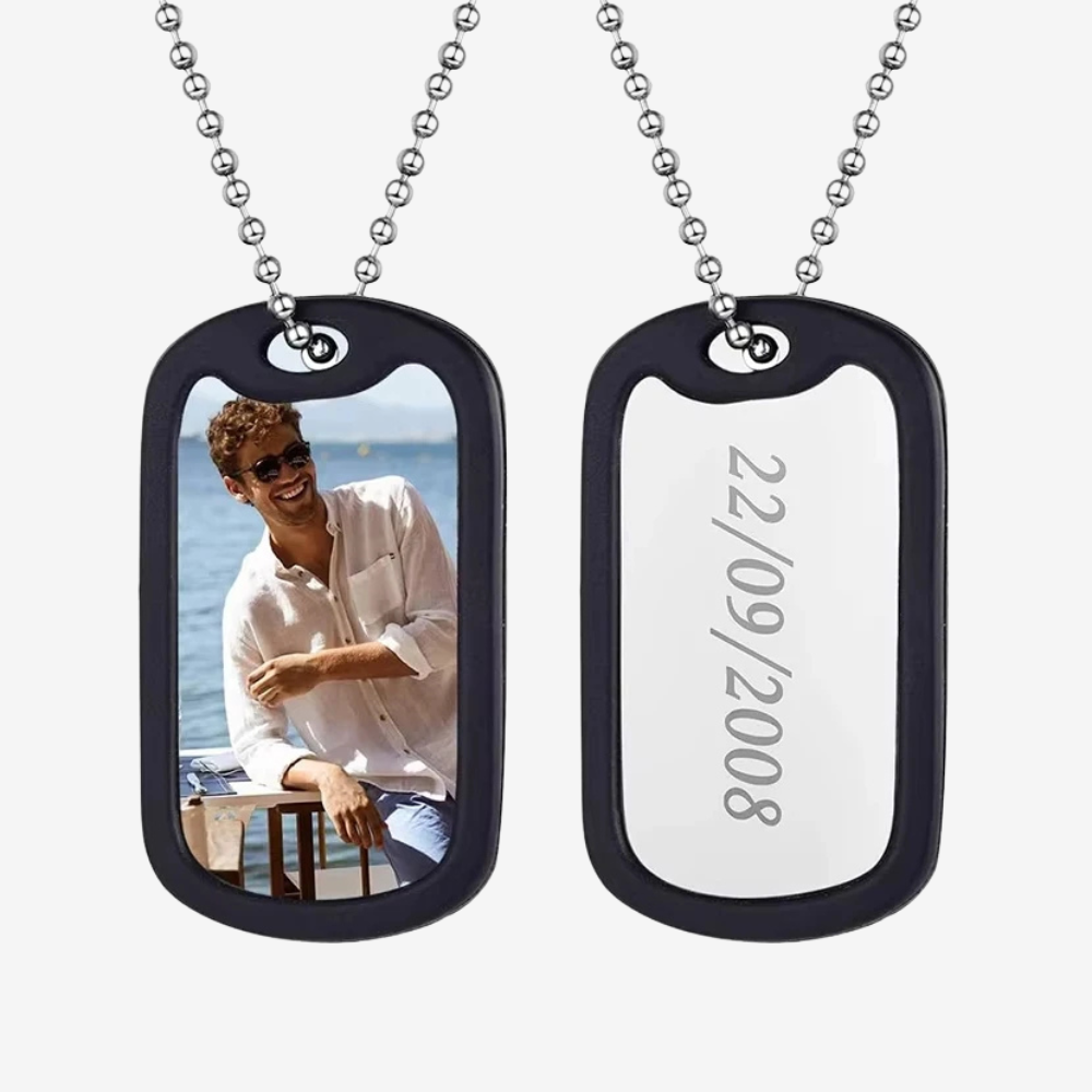 chaîne homme personnalisée - Collier homme