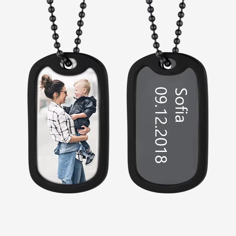 chaîne personnalisée homme - collier homme