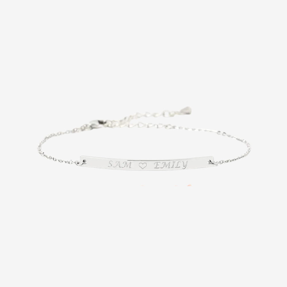 gourmette personnalisée - bracelet femme