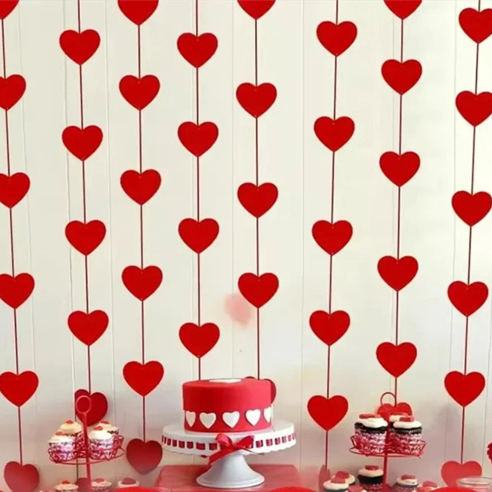 Guirlande en Coeur - photo produit originale