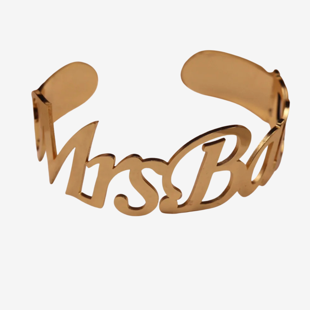 jonc personnalisé bracelet femme