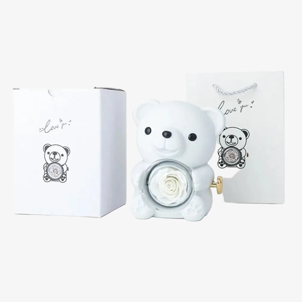 Pack emballage complet ourson blanc 