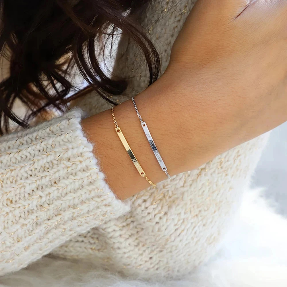 personnaliser une gourmette - bracelet femme