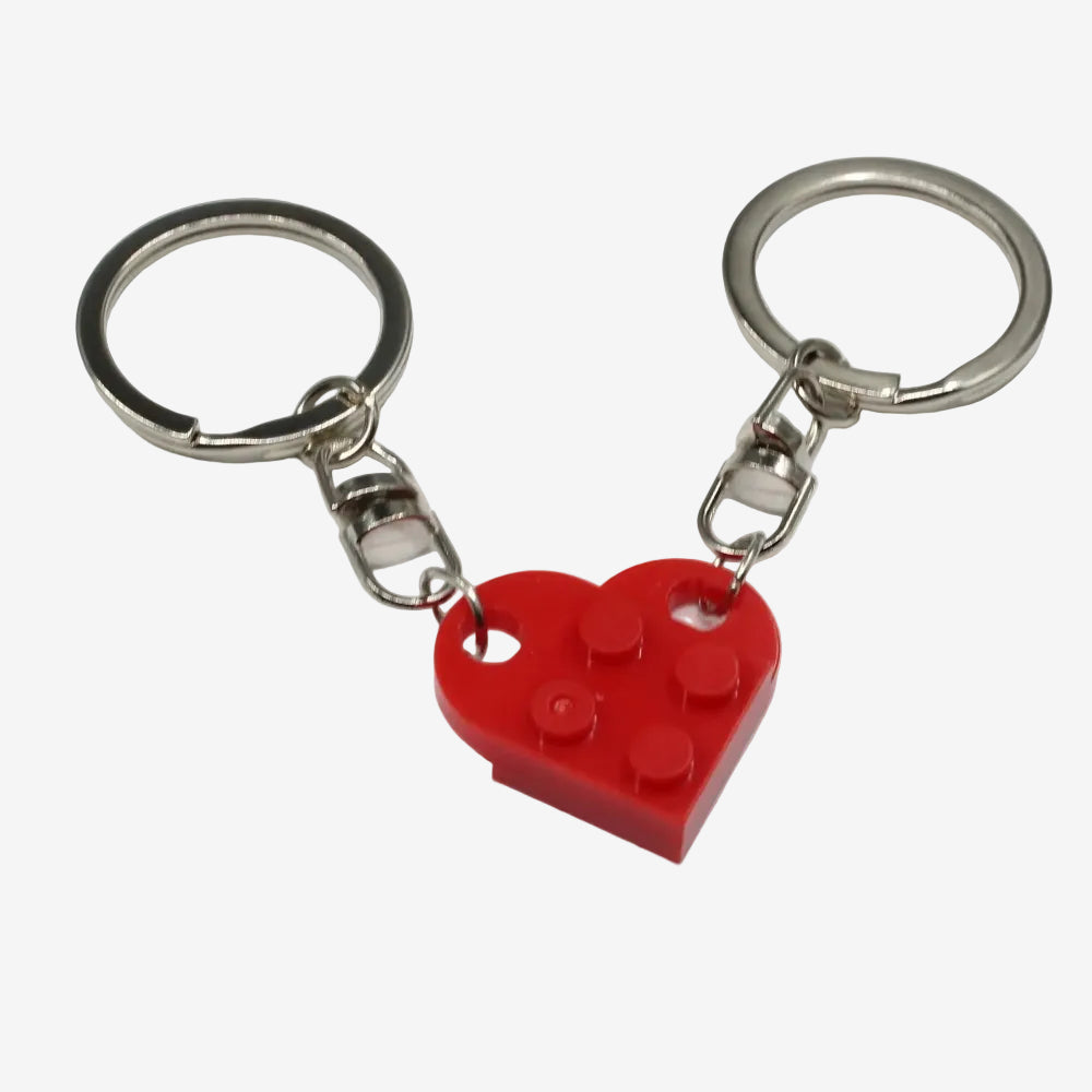 deux poste clés qui ensemble forme un coeur rouge